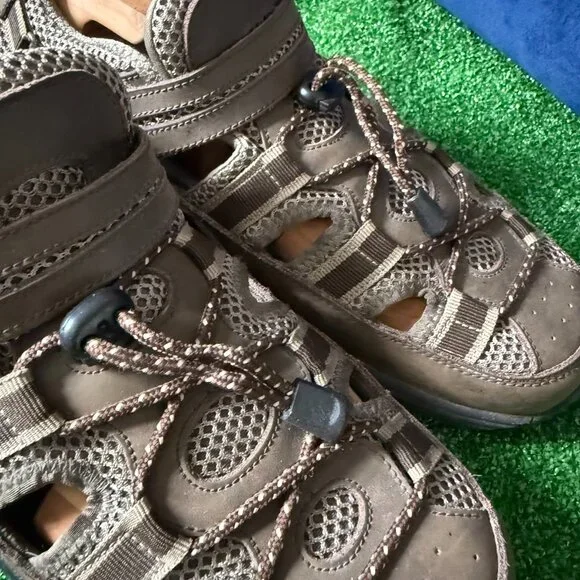 Orthofeet Clearwater 573 Sandals Mens 11 2E Wide Fisherman 2 Strap Comfort Shoes - Picture 7 of 13